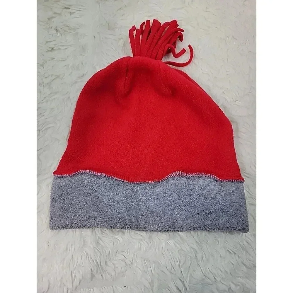 Vintage Y2K‎ Youth Powerpuff Girls Cartoon Network Fleece PomPom Winter Hat Red